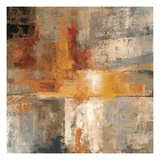 Silver and Amber Crop Reproduction procédé giclée par Silvia Vassileva