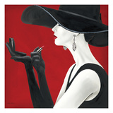 Haute Chapeau Rouge II Giclee Print by Marco Fabiano