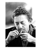 Serge Gainsbourg Giclée-Premiumdruck von Patrick Mesner