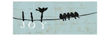 Birds on a Wire Reproduction procédé giclée par Alain Pelletier