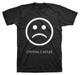 Crystal Castles - Sad Face (slim fit) T-Shirts
