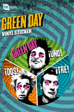 Green Day Trio Stickers