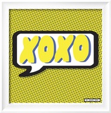 XOXO Limited Edition Framed Print by Nelson Viera