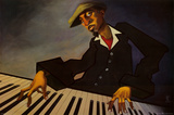 Piano Man II Prints by Justin Bua