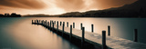 Wooden Landing Jetty Poster