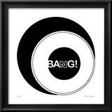 Bang! Limited Edition Framed Print by Nelson Viera