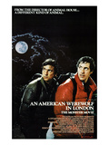 An American Werewolf In London, Griffin Dunne, David Naughton, 1981 Poster