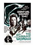 The Snake Woman, (AKA Terror of the Snake Woman), Susan Travers, Elsie Wagstaff, 1961 Print