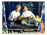 Bride of Frankenstein, Ernest Thesiger, Elsa Lanchester, Colin Clive, 1935 Posters