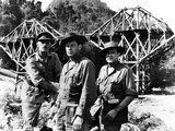 The Bridge on the River Kwai, Alec Guinness, William Holden, Jack Hawkins, 1957 Poster