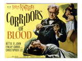 Corridors of Blood, Boris Karloff, 1958 Posters