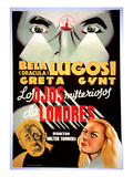 The Dark Eyes of London, (AKA The Human Monster; Los Ojos Misteriosos De Londres), 1940 Posters