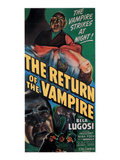 The Return of the Vampire, Bottom Left: Bela Lugosi, 1944 Prints