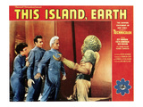 This Island, Earth, From Left: Faith Domergue, Rex Reason, Jeff Morrow, 1955 Posters