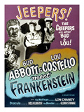 Abbott And Costello Meet Frankenstein, 1948 Poster