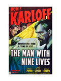 The Man With Nine Lives, Boris Karloff, 1940 Prints