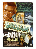 Bedlam, Boris Karloff, Anna Lee, 1946 Prints