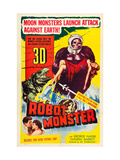 Robot Monster, Bottom, From Left: George Nader, Claudia Barrett, 1953 Prints