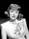 Eleanor Parker Wearing an Embroidered Dress, Late 1940's Posters