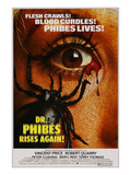 Dr. Phibes Rises Again, (AKA 'Dr. Phibes Rises Again!'), 1972 Plakat