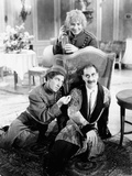 A Day at the Races, Chico Marx, Harpo Marx, Groucho Marx, 1937 Photographie