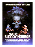 Night of Bloody Horror, Gerald McRaney, 1969 Posters