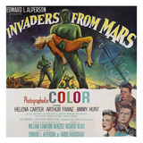 Invaders From Mars, Bottom Left From Top: Jimmy Hunt, Arthur Franz, Helena Carter, 1953 Prints