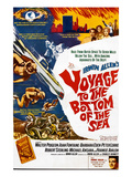 Voyage to the Bottom of the Sea, Walter Pidgeon, Frankie Avalon, 1961 Poster