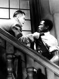 Blackboard Jungle, Glenn Ford, Sidney Poitier, 1955 Photo