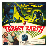 Target Earth, Bottom Left: Kathleen Crowley, Richard Denning, Virginia Grey, 1954 Photo