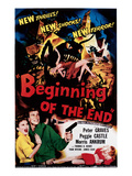 Beginning of the End, Peggie Castle, Peter Graves, 1957 Photo