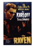 The Raven, Boris Karloff, Bela Lugosi, 1935 Posters