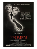 The Omen, From Left, Gregory Peck, Lee Remick, 1976 Poster