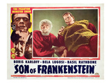 Son of Frankenstein, Bela Lugosi, Boris Karloff, 1939 Posters