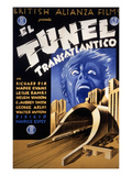 Transatlantic Tunnel (AKA the Tunnel), 1935 Posters