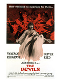 The Devils, Oliver Reed (Back), Vanessa Redgrave (Front), 1971 Print