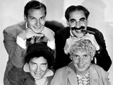 The Marx Brothers, Top Zeppo Marx, Groucho Marx, Bottom Chico Marx, Harpo Marx, ca. Early 1930s Posters