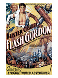 Flash Gordon, Jean Rogers, Buster Crabbe, Charles Middleton, 1936 Photo