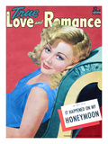 True Love and Romance Vintage Magazine - May 1941 - Marion Martin MGM Star Giclee Print by Sol Wechsler