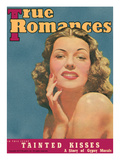 True Romances Vintage Magazine June 1940 Rita Hayworth of Columbia Pictures Giclee Print by  Macfadden