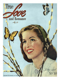 True Romance Vintage Magazine - May 1947 - Cover Giclee Print by Edwin Bower Hesser