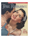 True Romance Vintage Magazine - July 1949 - Cover - Ektachrome Giclee Print by Paul D'Ome