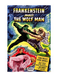 Frankenstein Meets the Wolf Man, 1943 Poster