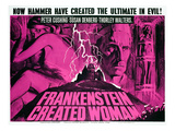 Frankenstein Created Woman, Peter Cushing, Susan Denberg, 1967 Photo