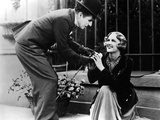 City Lights, Charlie Chaplin, Virginia Cherrill, 1931 Print