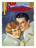 True Romances Vintage Magazine -- March 1931 Cover Giclee Print by Jules Cannert