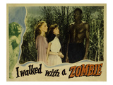 I Walked With A Zombie, From Left, Christine Gordon, Frances Dee, Darby Jones, 1943 Posters