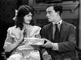 Sherlock Jr., Kathryn McGuire, Buster Keaton, 1924 Print