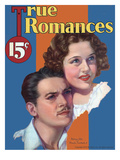 True Romances Vintage Magazine September 1933 Giclee Print by George Wren