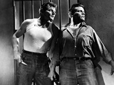 Riot In Cell Block 11, Leo Gordon, Neville Brand, 1954 Print